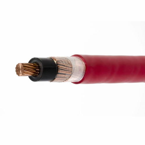 0.6/1 kV single-core cable, XLPE insulated, copper conductor armored